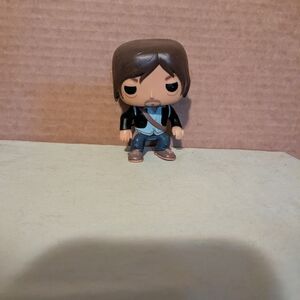 Funko Pop Figure with Black Jacket